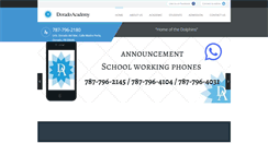 Desktop Screenshot of doradoacademy.org